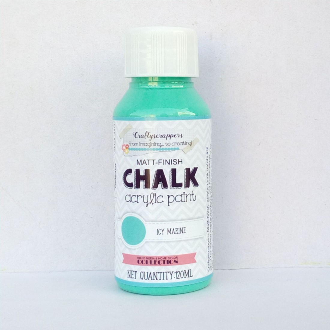 Craftyscrappers Chalkpaint- ICY MARINE