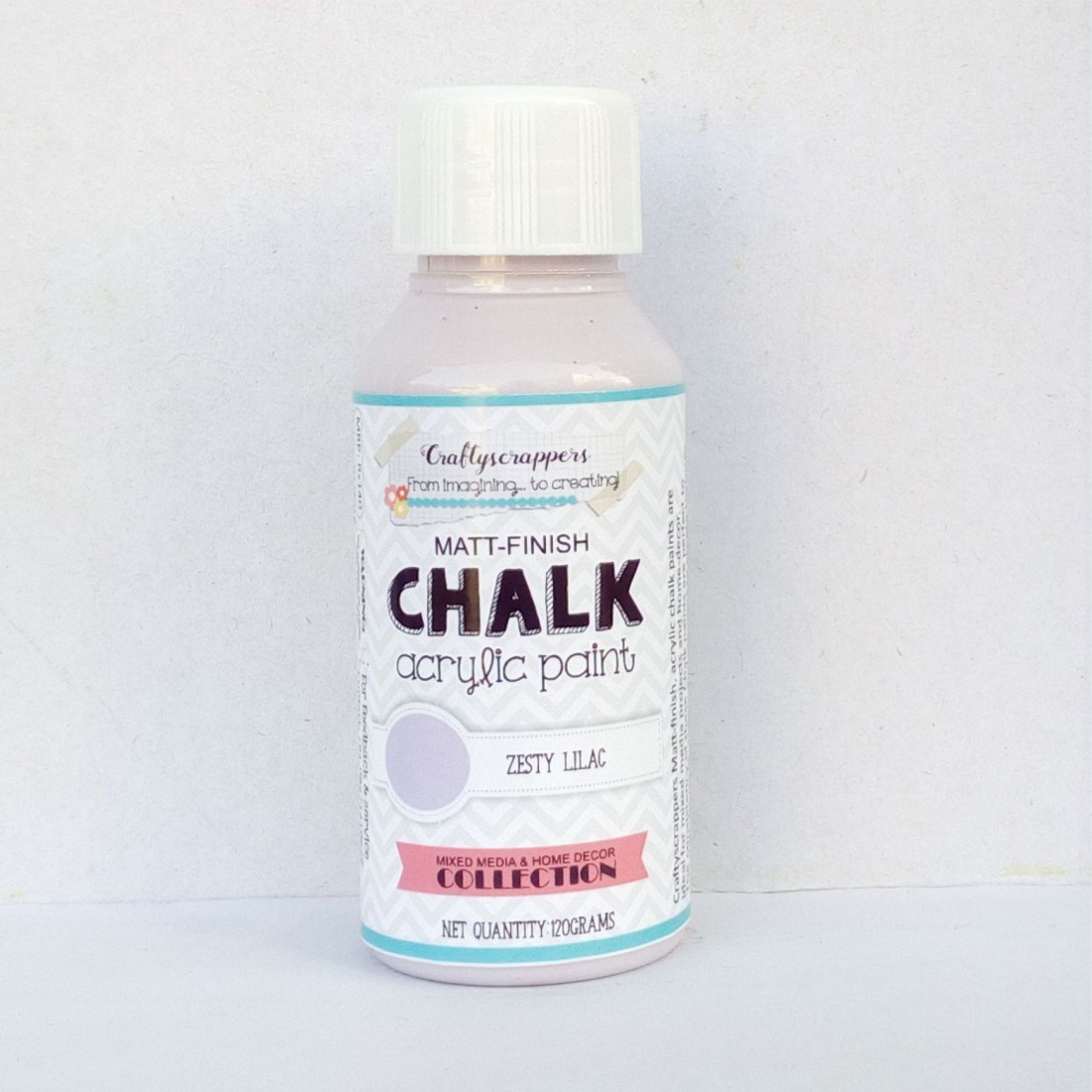 Craftyscrappers Chalkpaint- ZESTY LILAC