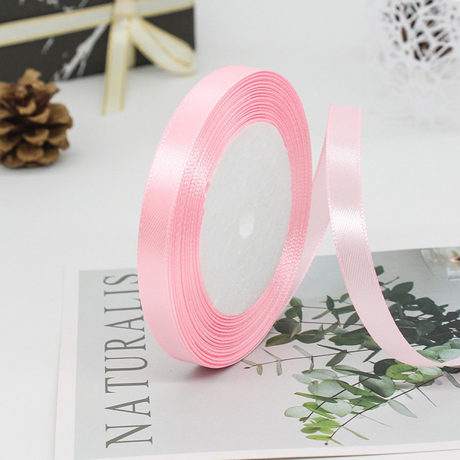 Craftyscrappers Satin Ribbons - BABY PINK