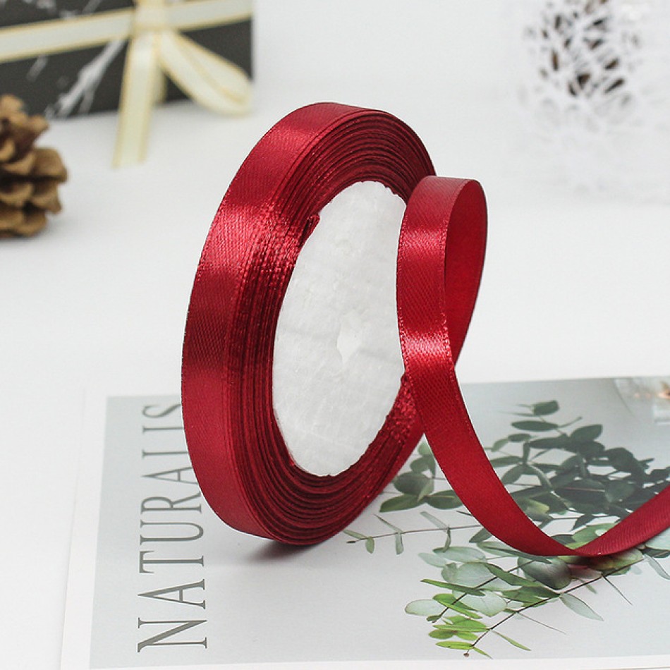 Craftyscrappers Satin Ribbons - MAROON