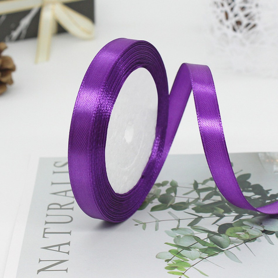 Craftyscrappers Satin Ribbons - PURPLE