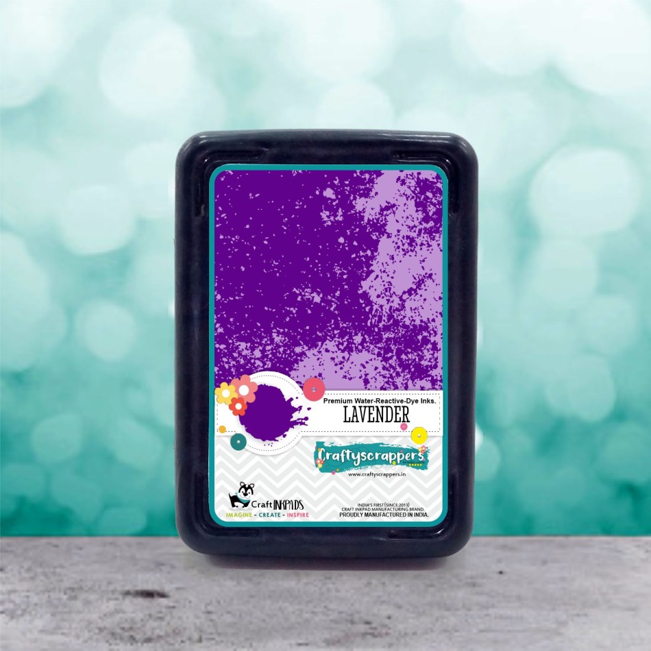Craftyscrappers Inkpad- LAVENDER