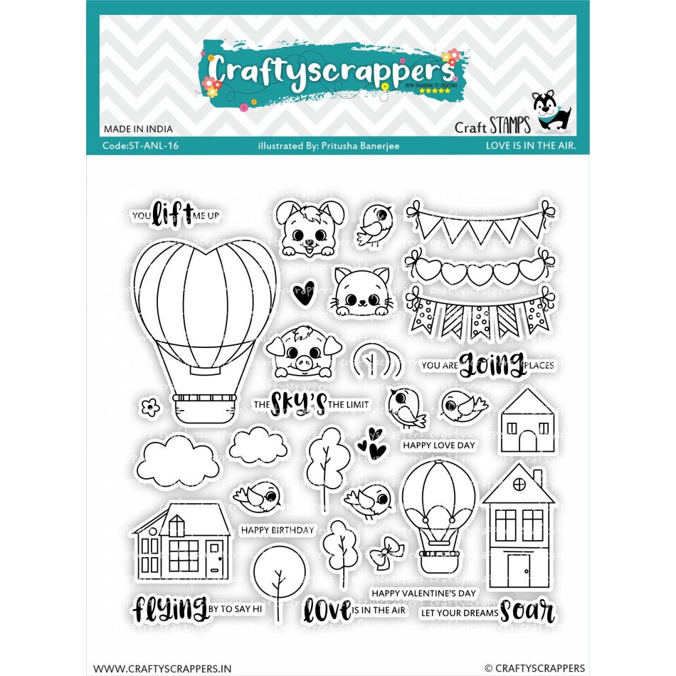 Craftyscrappers Stamps- YOU LIFT ME UP