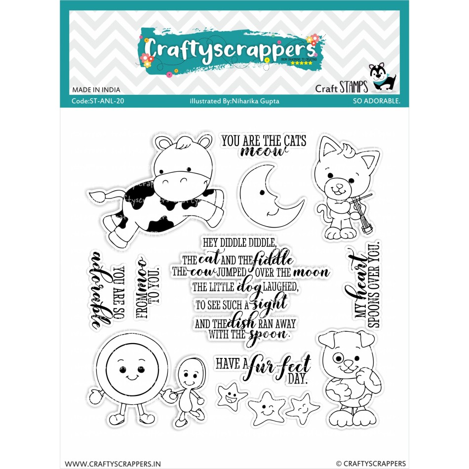 Craftyscrappers Stamps- SO ADORABLE