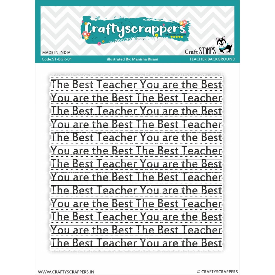 Craftyscrappers Stamps- TEACHER BACKGROUND