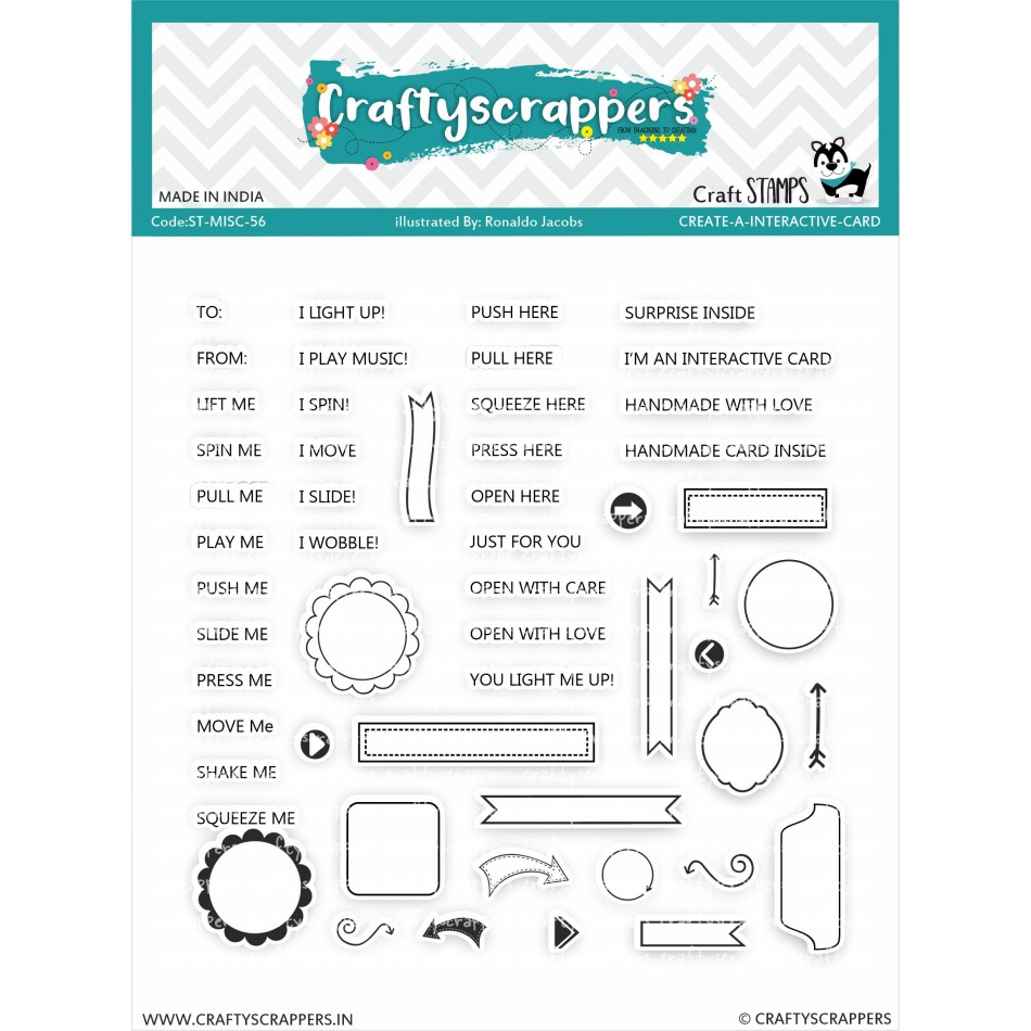Craftyscrappers Stamps- CREATE-AN-INTERACTIVE CARD