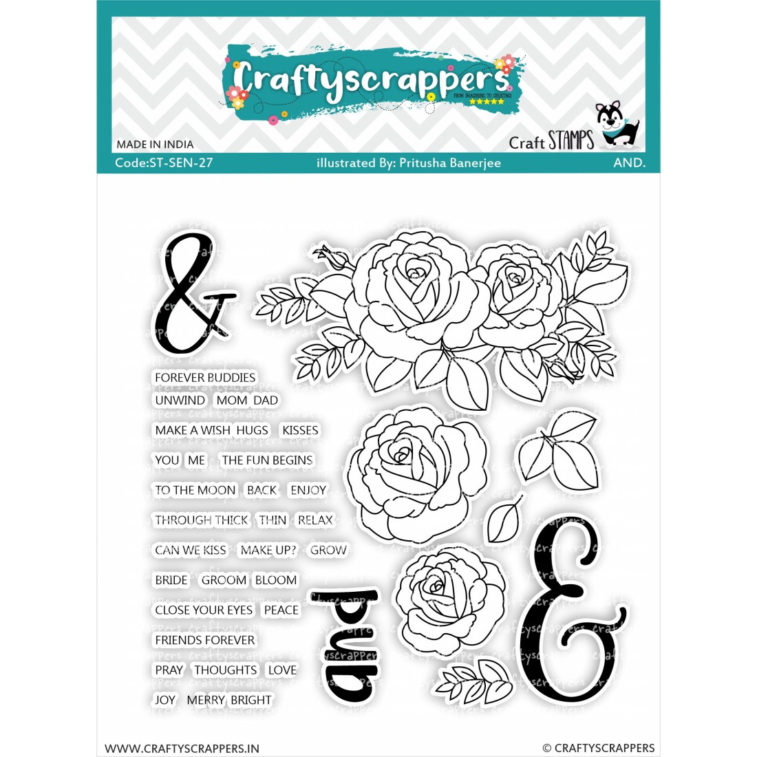 Craftyscrappers Stamps- AND