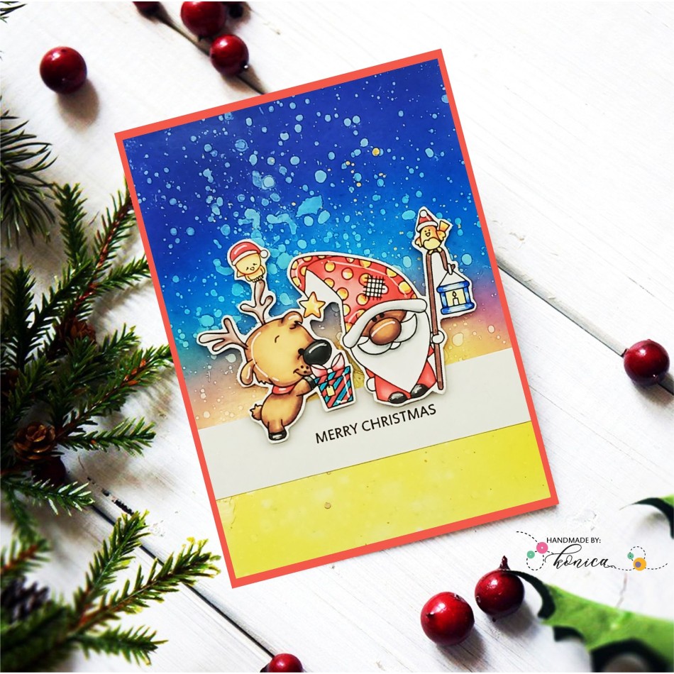 Craftyscrappers Stamps- GNOMY CHRISTMAS