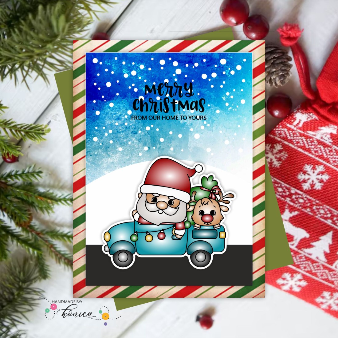 Craftyscrappers Stamps- MR AND MRS CLAUS