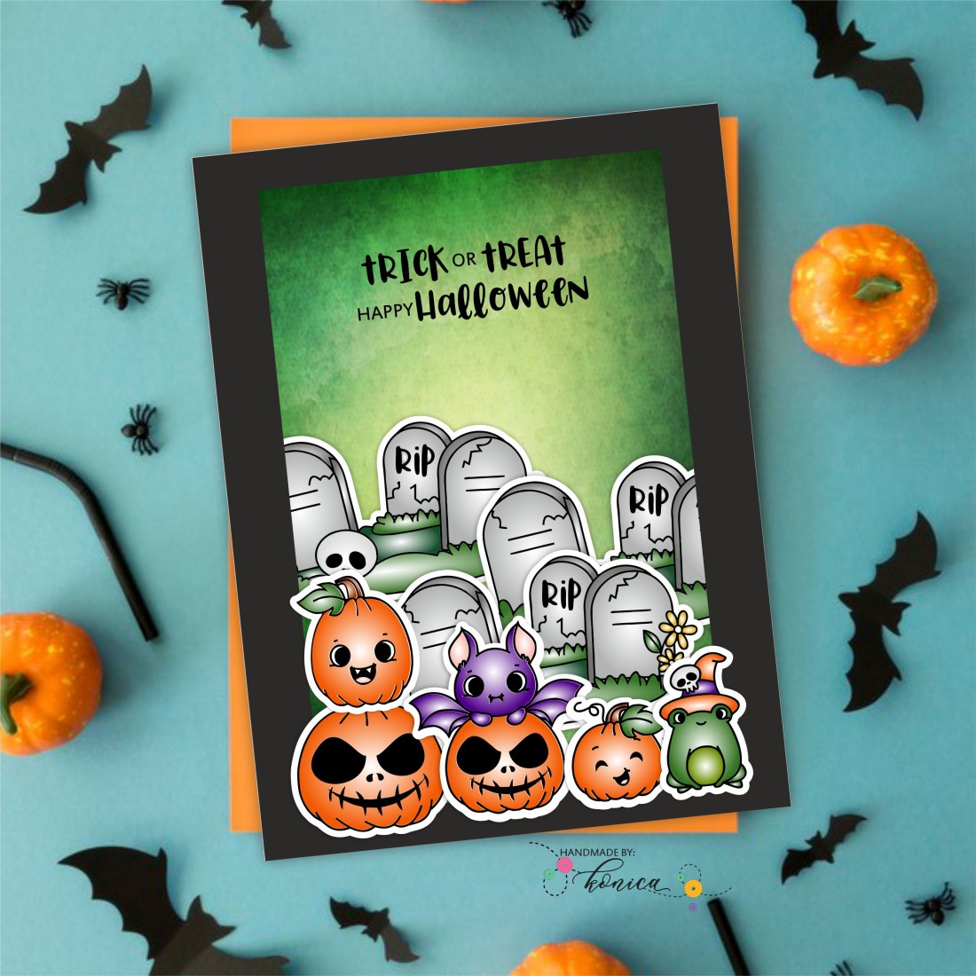 Craftyscrappers Stamps- HAPPY HALLOWEEN