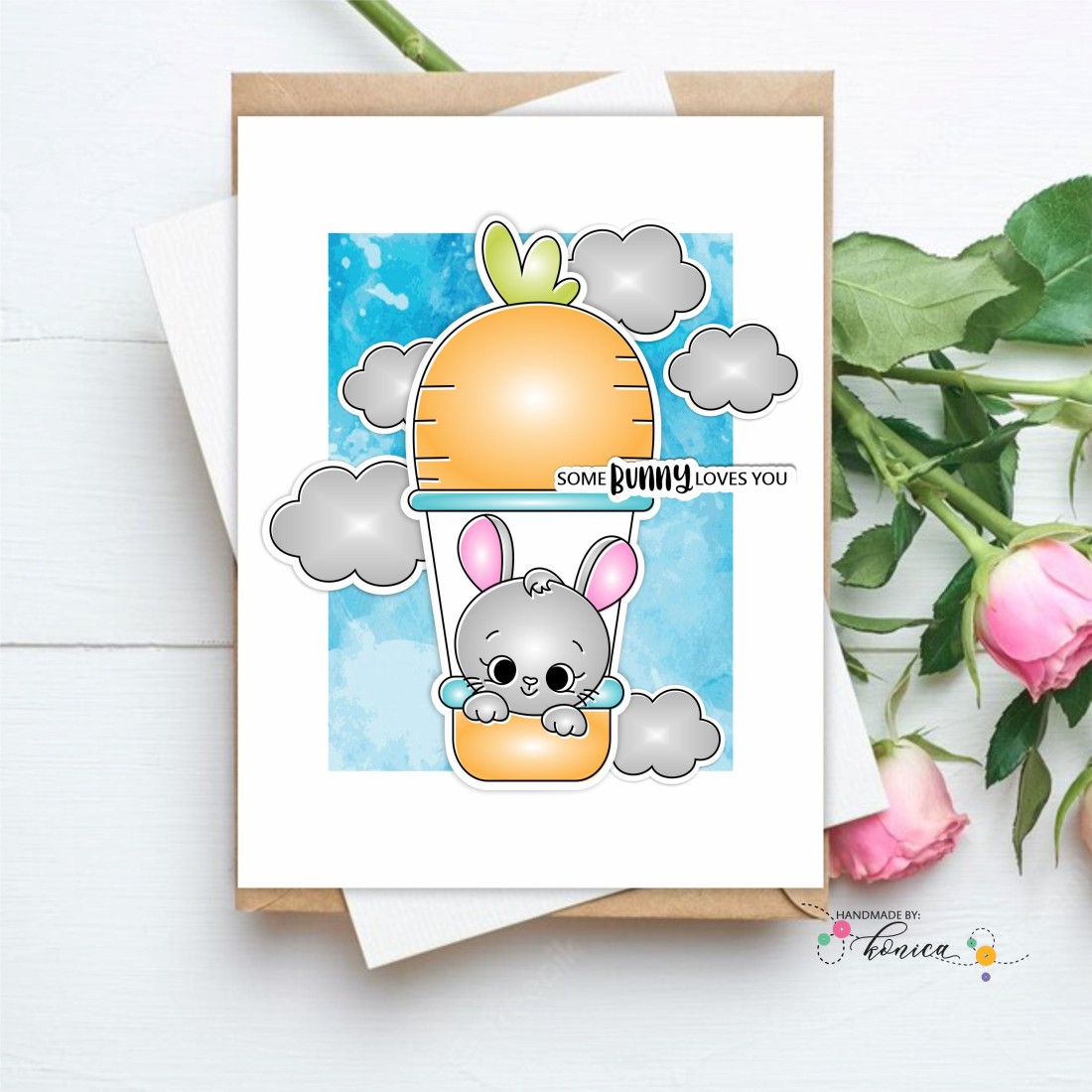 Craftyscrappers Stamps- HONEY BUNNY