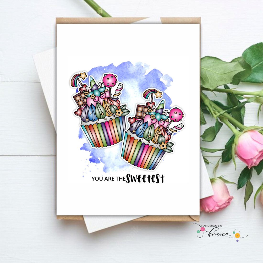 Craftyscrappers Stamps- CUPCAKE ANYONE?