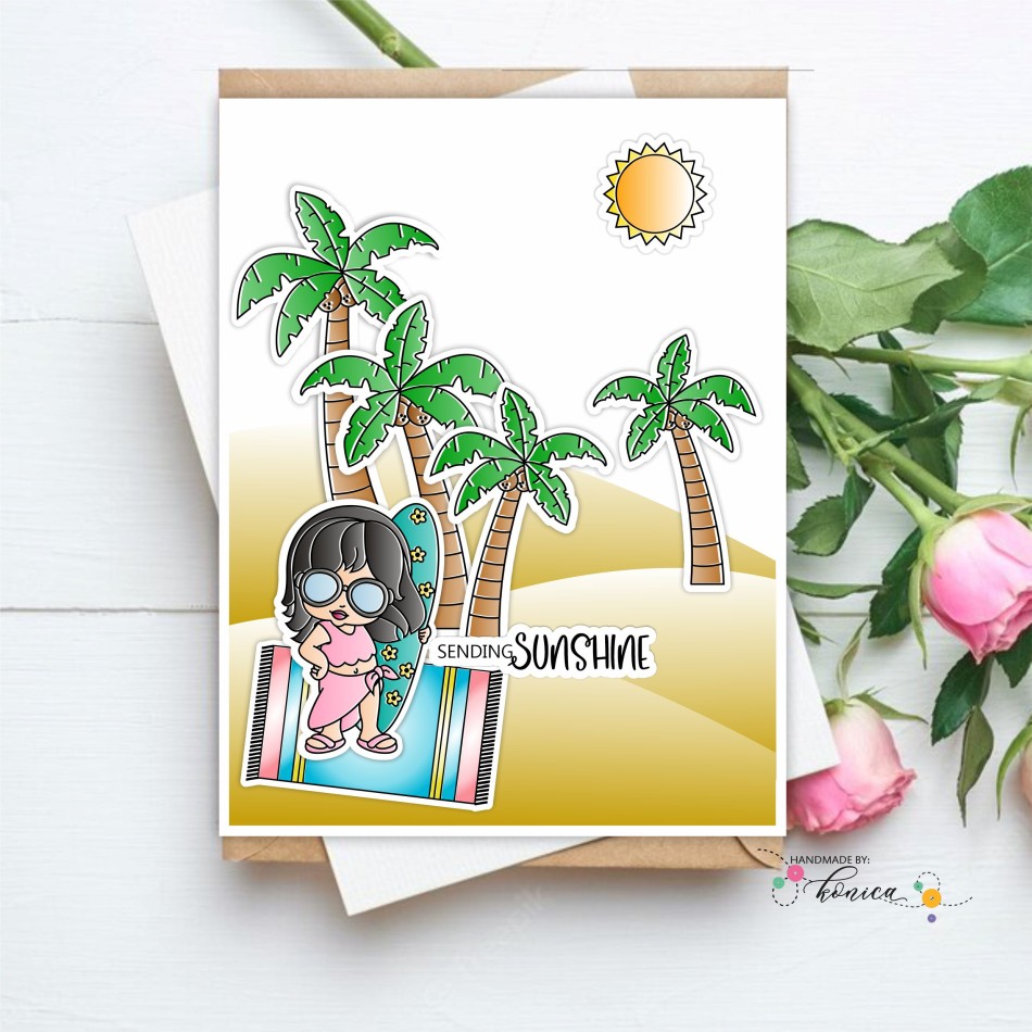Craftyscrappers Stamps- LIFE'S A BEACH