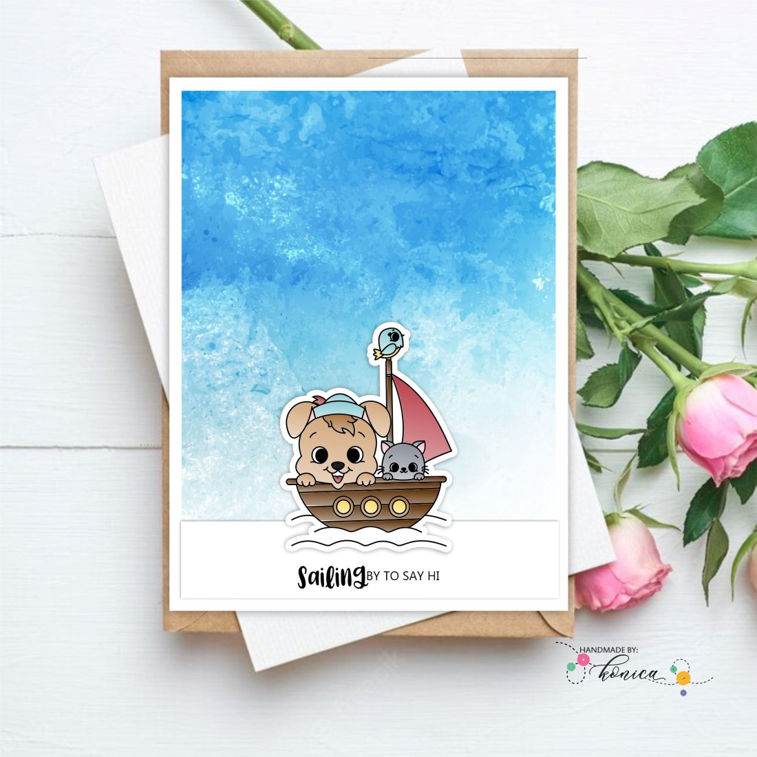 Craftyscrappers Mini Stamps- SAILING BY-MINI