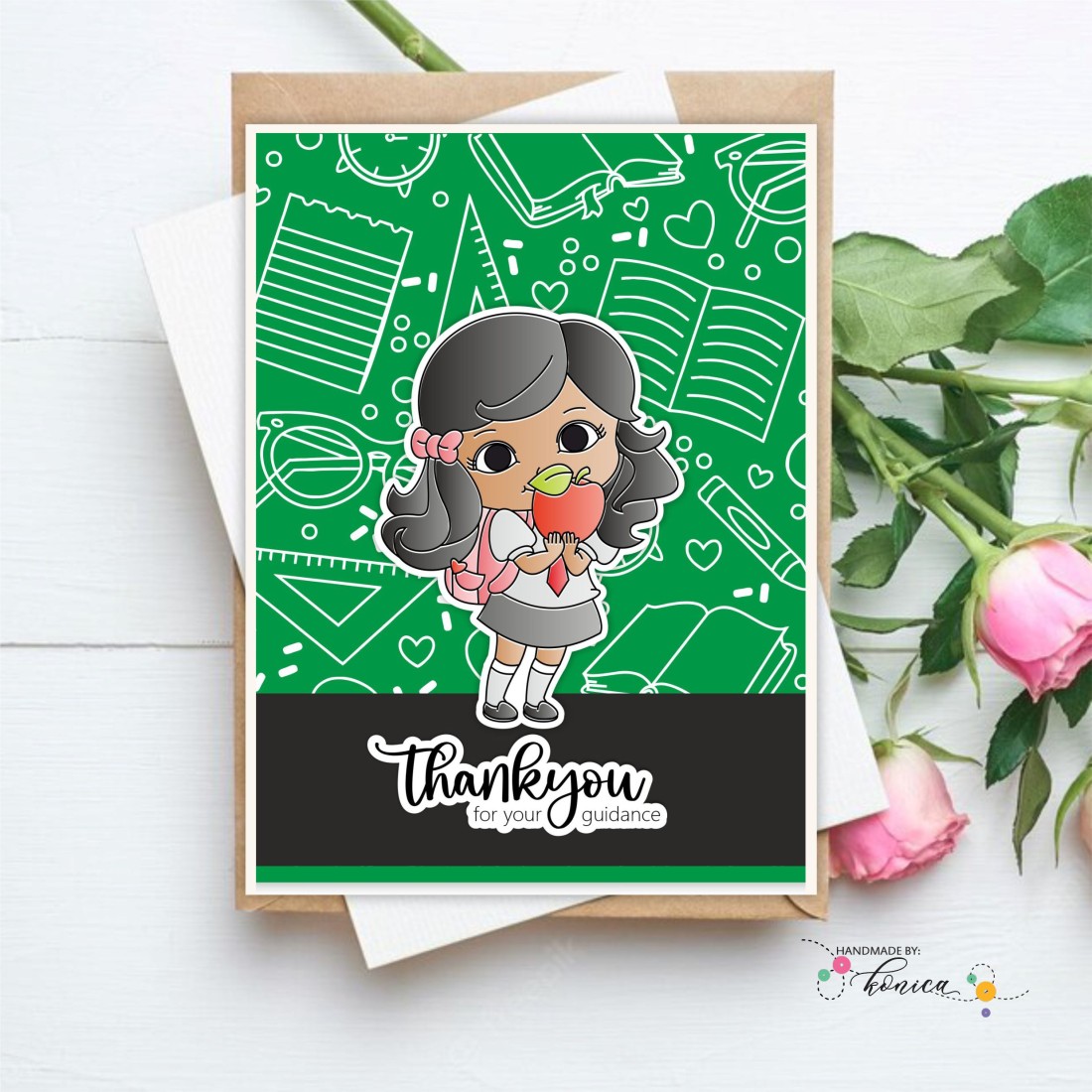Craftyscrappers Stamps- TEACHER'S DAY TIME