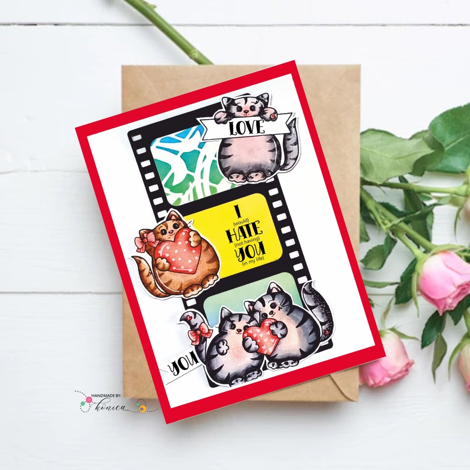 Craftyscrappers Stamps- FUNNY LOVE WORDS