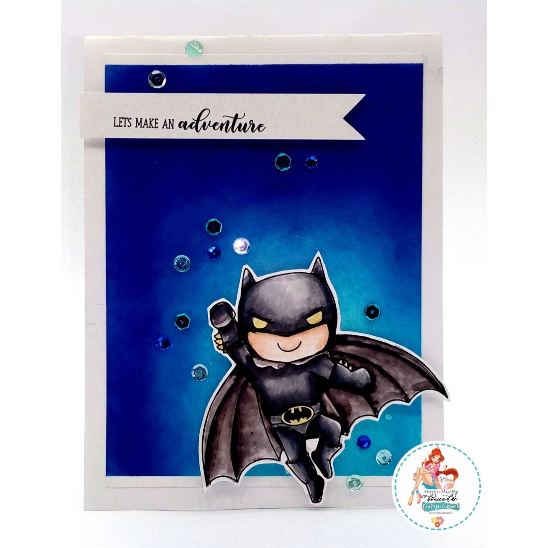 Craftyscrappers Stamps- SUPERHEO BIRTHDAY