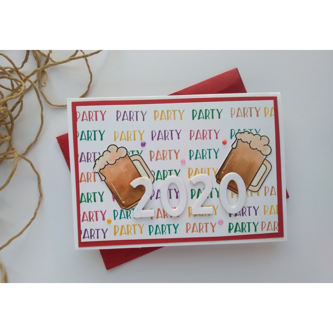 Craftyscrappers Stamps- PARTY DRINKS