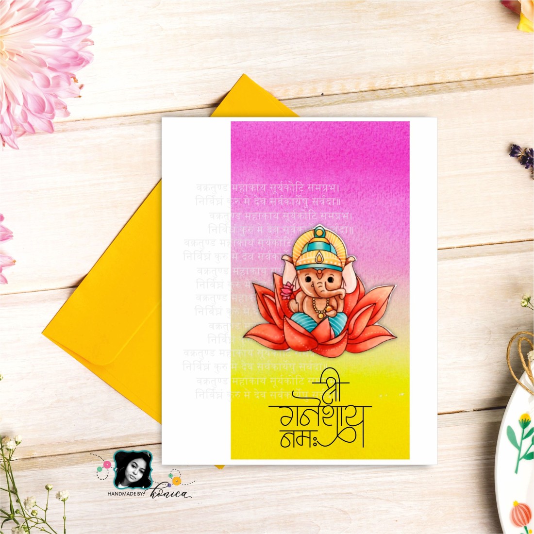 Craftyscrappers Stamps- LORD GANESHA